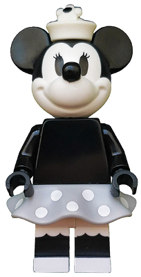 dis025 - Vintage Minnie, Disney, Series 2 (Minifigure Only without Stand and Accessories)