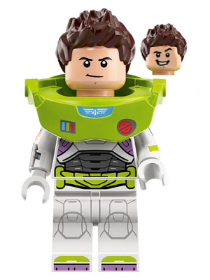 dis070 - Buzz Lightyear - Star Command Suit, Hair