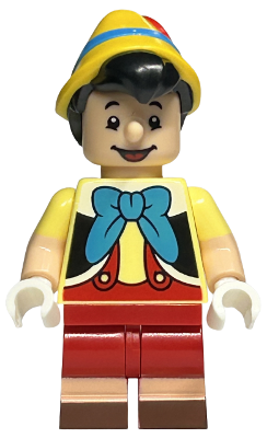 dis093 - Pinocchio, Disney 100 (Minifigure Only without Stand and Accessories)