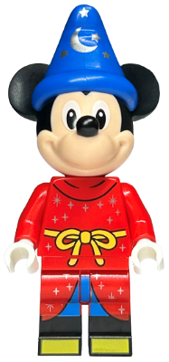 dis095 - Sorcerer's Apprentice Mickey, Disney 100 (Minifigure Only without Stand and Accessories)