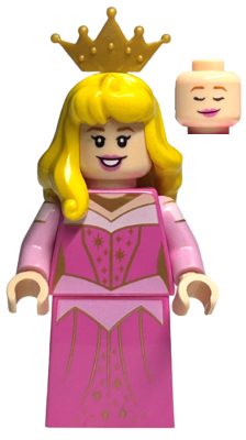 dis099 - Aurora, Disney 100 (Minifigure Only without Stand and Accessories)