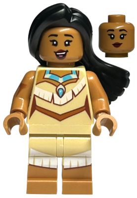 dis103 - Pocahontas, Disney 100 (Minifigure Only without Stand and Accessories)