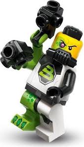 col448 - Blacktron Mutant, Series 26 (Minifigure Only without Stand and Accessories)