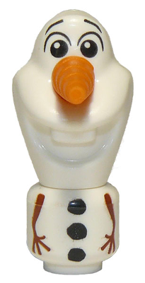 dp086 - Olaf - Micro Doll, White Mouth