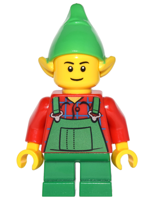 hol044 - Elf - Green Overalls