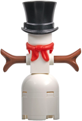 hol160 - Snowman with 2 x 2 Round Brick as Legs