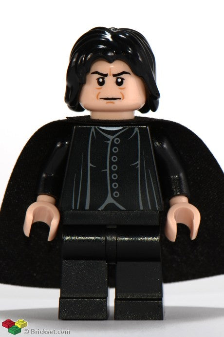 hp100 - Professor Severus Snape - Light Nougat Head, Brown Facial Lines
