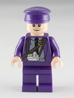 hp127 - Stanley (Stan) Shunpike - Knight Bus Conductor Uniform with Black Tie and Diagonal Strap