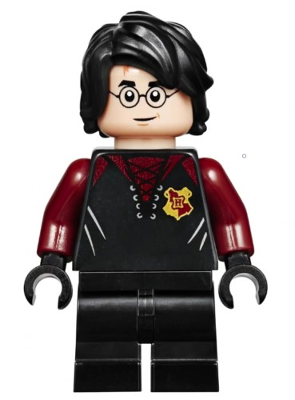 hp176 - Harry Potter - Black and Dark Red Uniform, Medium Legs