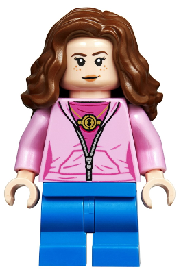 hp181 - Hermione Granger - Bright Pink Jacket with Time Turner Necklace