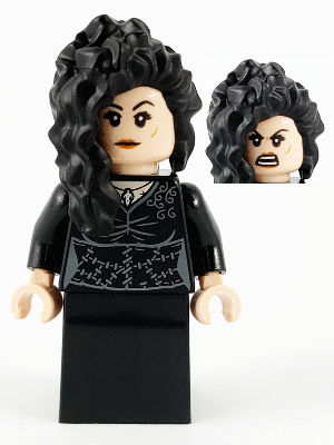 hp218 - Bellatrix Lestrange - Black Dress, Black Arms