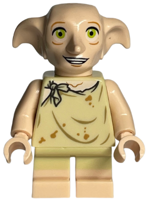 hp224 - Dobby (Elf) - Light Nougat, Open Mouth Smile
