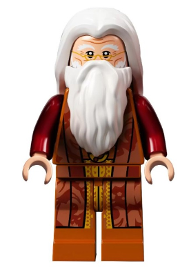 hp313 - Albus Dumbledore - Dark Orange Robe