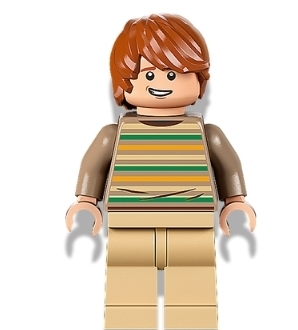 hp339 - Ron Weasley - Striped Sweater, Tan Legs