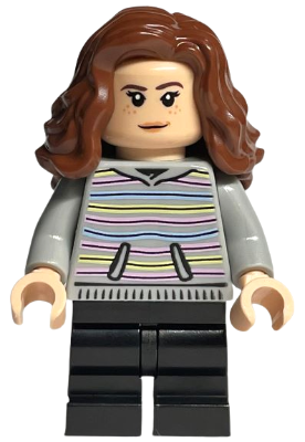 hp383 - Hermione Granger - Striped Hoodie, Black Medium Legs