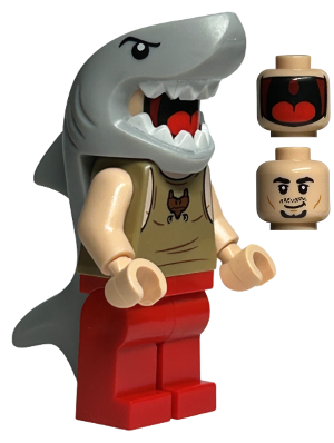 hp414 - Viktor Krum - Shark, Dual Sided Head