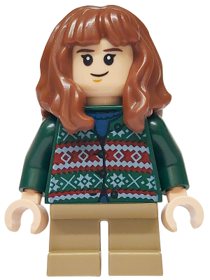 hp553 - Hermione Granger - Dark Green Sweater, Dark Tan Short Legs