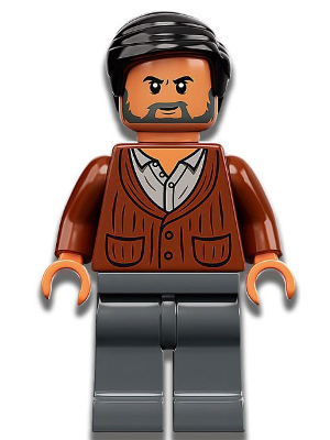 jw083 - Dr. Henry Wu - Reddish Brown Cardigan