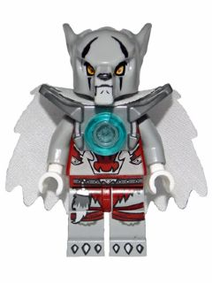 loc038 - Worriz - Flat Silver Armor, Cape