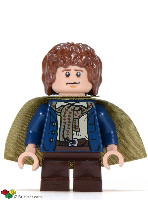 lor012 - Peregrin Took (Pippin) - Olive Green Cape