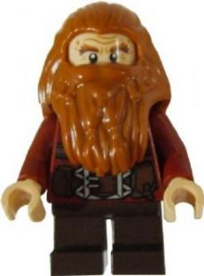 lor055 - Gloin the Dwarf - Dark Orange Hair