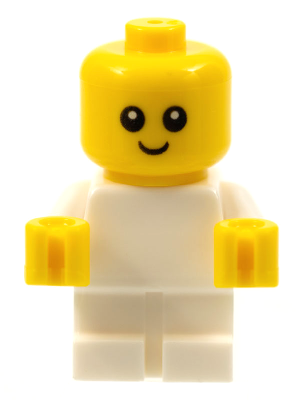 njo0446 - Baby - White Body with Yellow Hands, Head with Neck