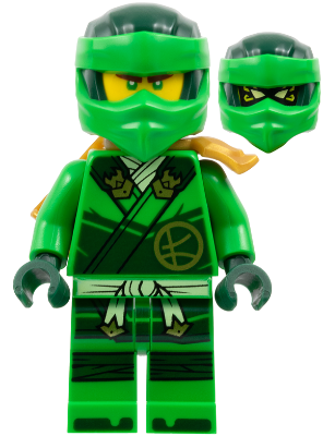 njo0929 - Lloyd - Dragons Rising, Tunic, Head Wrap, Scabbard