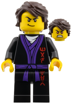 njo1001 - Young Garmadon - Black Master Tunic