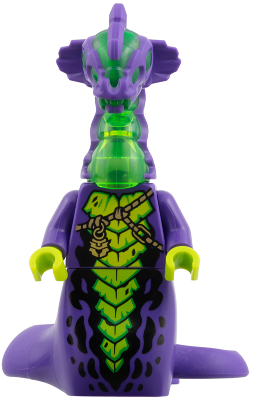 njo1032 - Acid Monster - Flexible Rubber Tail