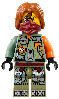 njo0246 - Ronin - Hair, Scabbard