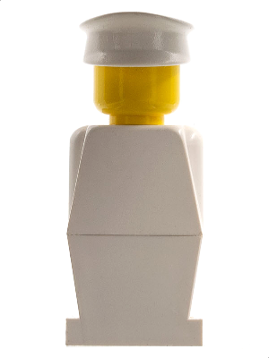 old006 - LEGOLAND - White Torso, White Legs, White Hat