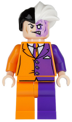 sh0007 - Two-Face, Orange and Purple Suit
