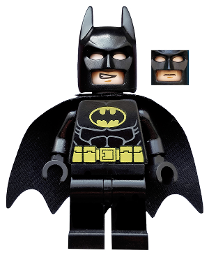 sh0016a - Batman - Black Suit with Yellow Belt and Crest (Type 2 Cowl)