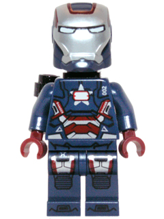 sh0084 - Iron Patriot MK1 - Gun Holder on Back