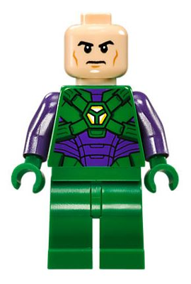 sh0459 - Lex Luthor - Green and Dark Purple Light Armor