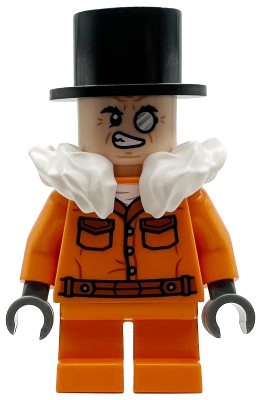 sh1090 - The Penguin - Prison Jumpsuit, Side Pockets, Light Nougat Head