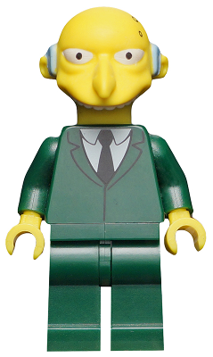 sim022 - Mr. Burns, The Simpsons, Series 1 (Minifigure Only without Stand and Accessories)