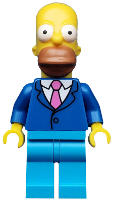 sim028 - Date Night Homer, The Simpsons, Series 2 (Minifigure Only without Stand and Accessories)