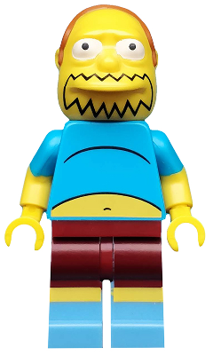 sim033 - Comic Book Guy, The Simpsons, Series 2 (Minifigure Only without Stand and Accessories)