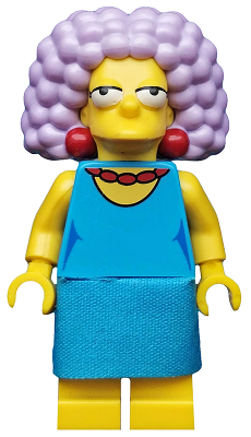 sim037 - Selma, The Simpsons, Series 2 (Minifigure Only without Stand and Accessories)