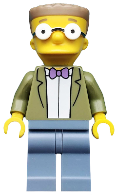 sim041 - Waylon Smithers, The Simpsons, Series 2 (Minifigure Only without Stand and Accessories)