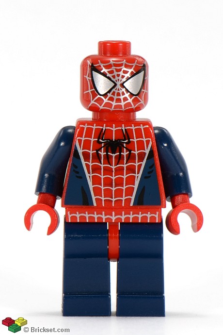spd028 - Spider-Man 3 - Dark Blue Arms and Legs, Silver Webbing