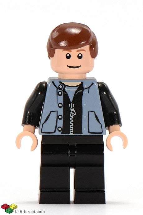 spd031 - Peter Parker 3 - Sand Blue Vest, Black Legs