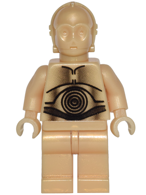 sw0010 - C-3PO - Pearl Light Gold