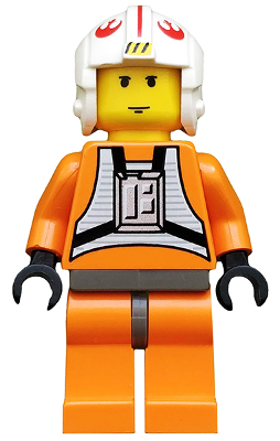 sw0019 - Luke Skywalker with Dark Gray Hips (Pilot)
