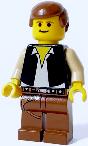 sw0045 - Han Solo, Brown Legs with Holster Pattern