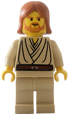 sw0055a - Obi-Wan Kenobi (Young with Dark Orange Hair, without Headset)