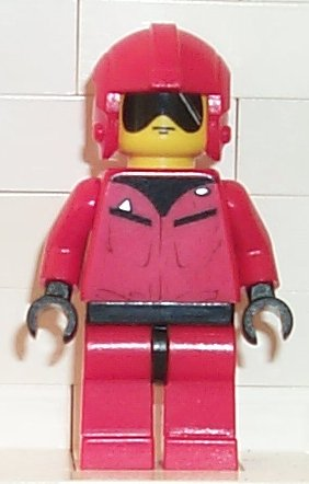 sw0077 - T-16 Skyhopper Pilot - Red Helmet
