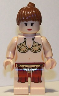 sw0085a - Princess Leia - Light Nougat, Jabba Slave Outfit