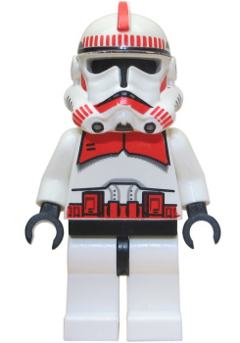 sw0091 - Clone Shock Trooper, Coruscant Guard (Phase 2) - Black Head